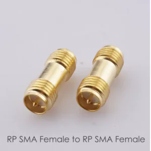 RP-SMA Female перехідник баррель 14мм, RP-SMA Female переходник баррель 14мм